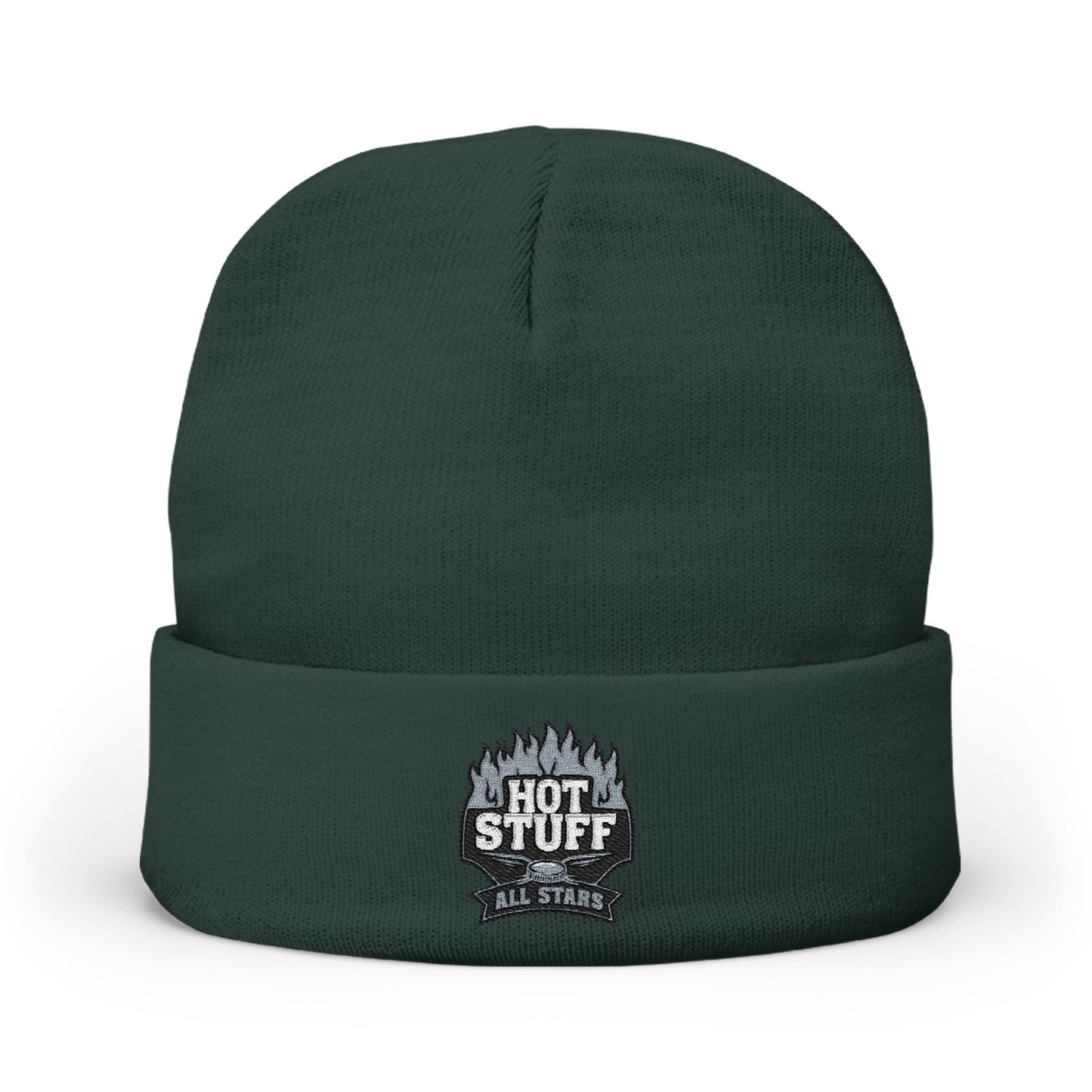 Knit Beanie - embroidered logo