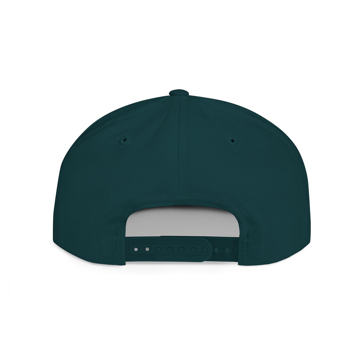 Flat Bill Snapback Cap