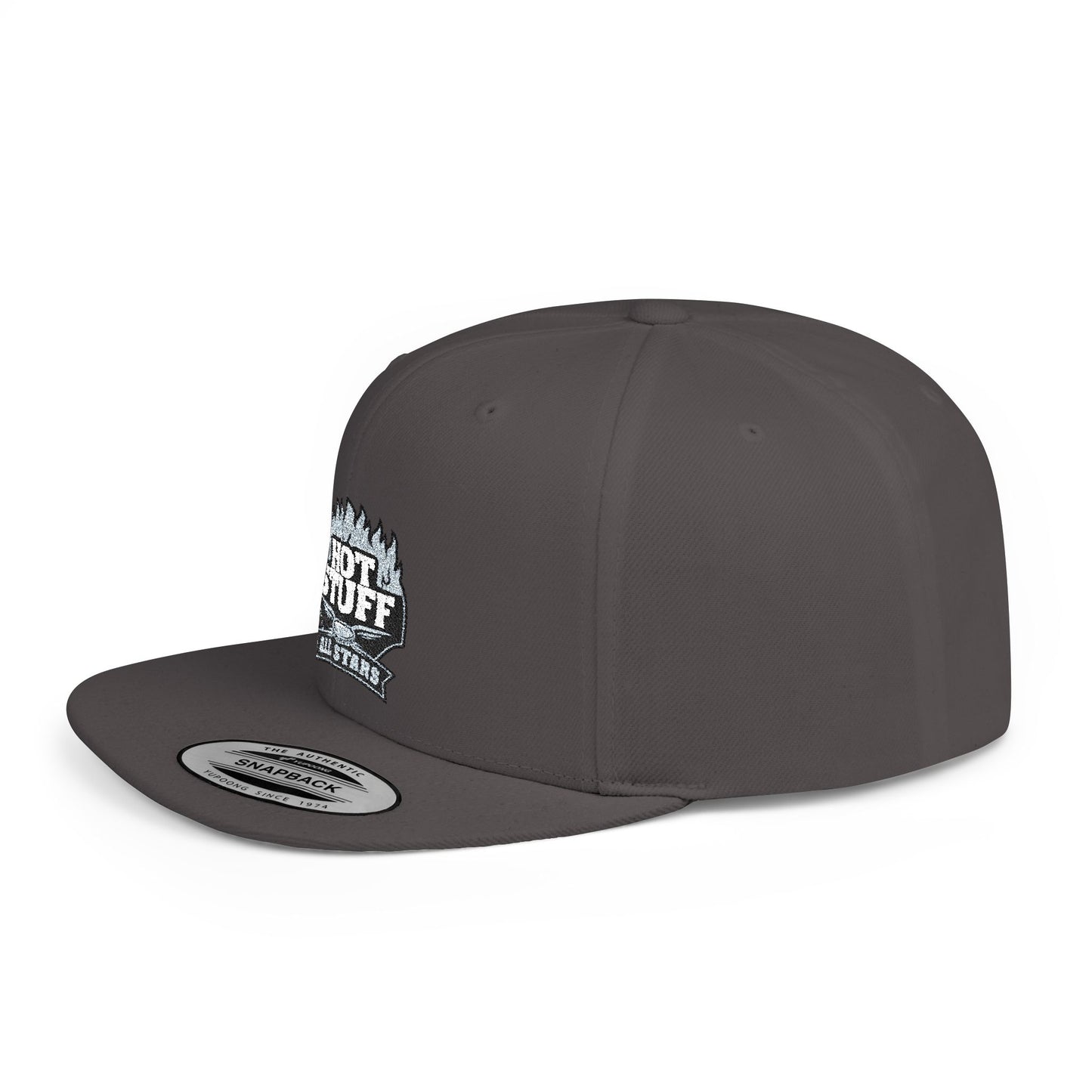 Flat Bill Snapback Cap