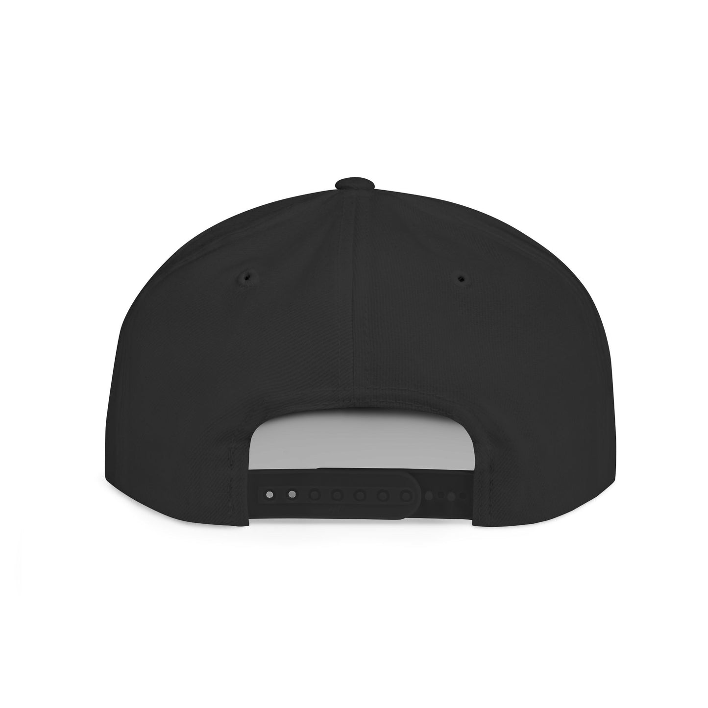Flat Bill Snapback Cap