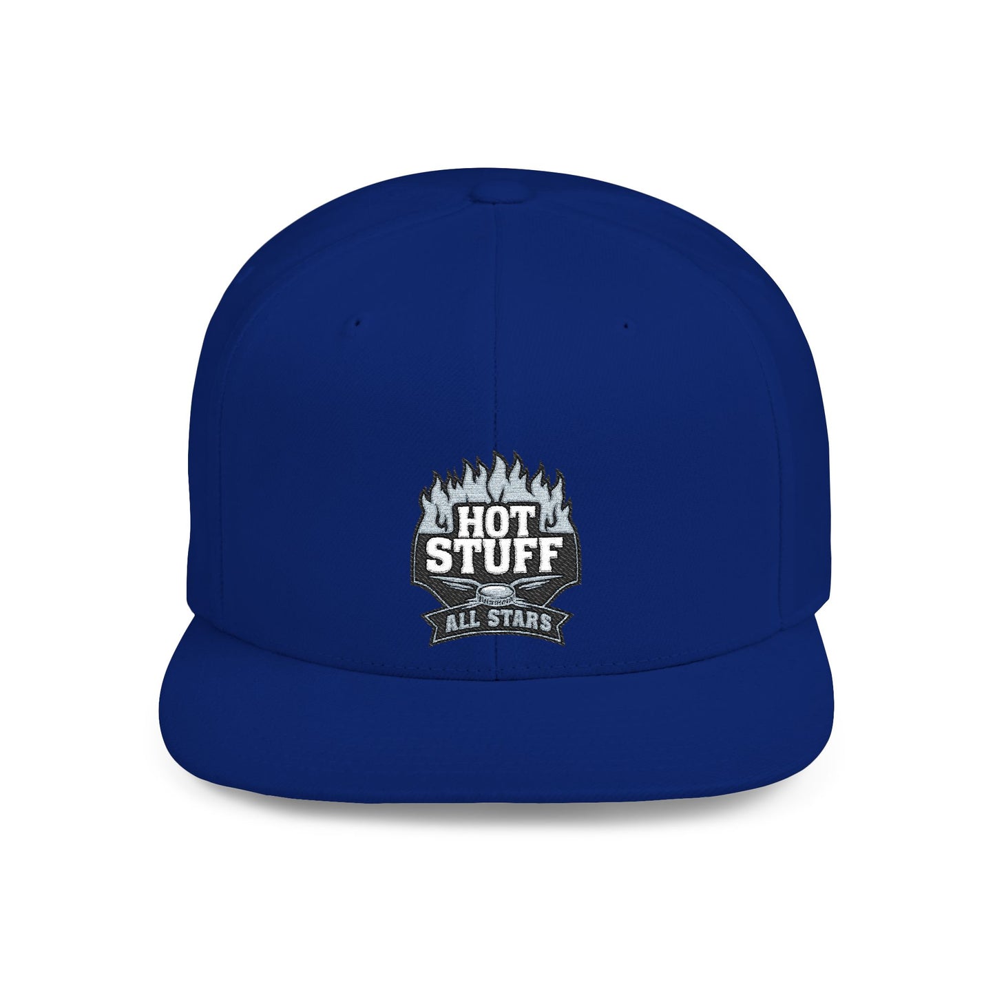 Flat Bill Snapback Cap