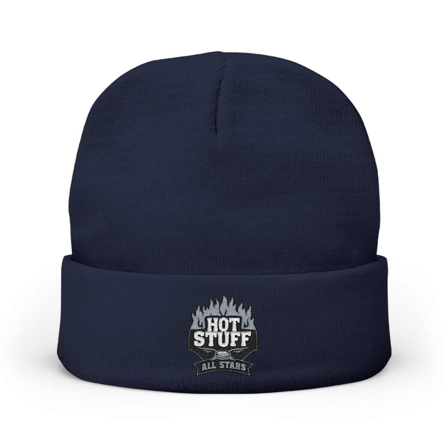 Knit Beanie - embroidered logo