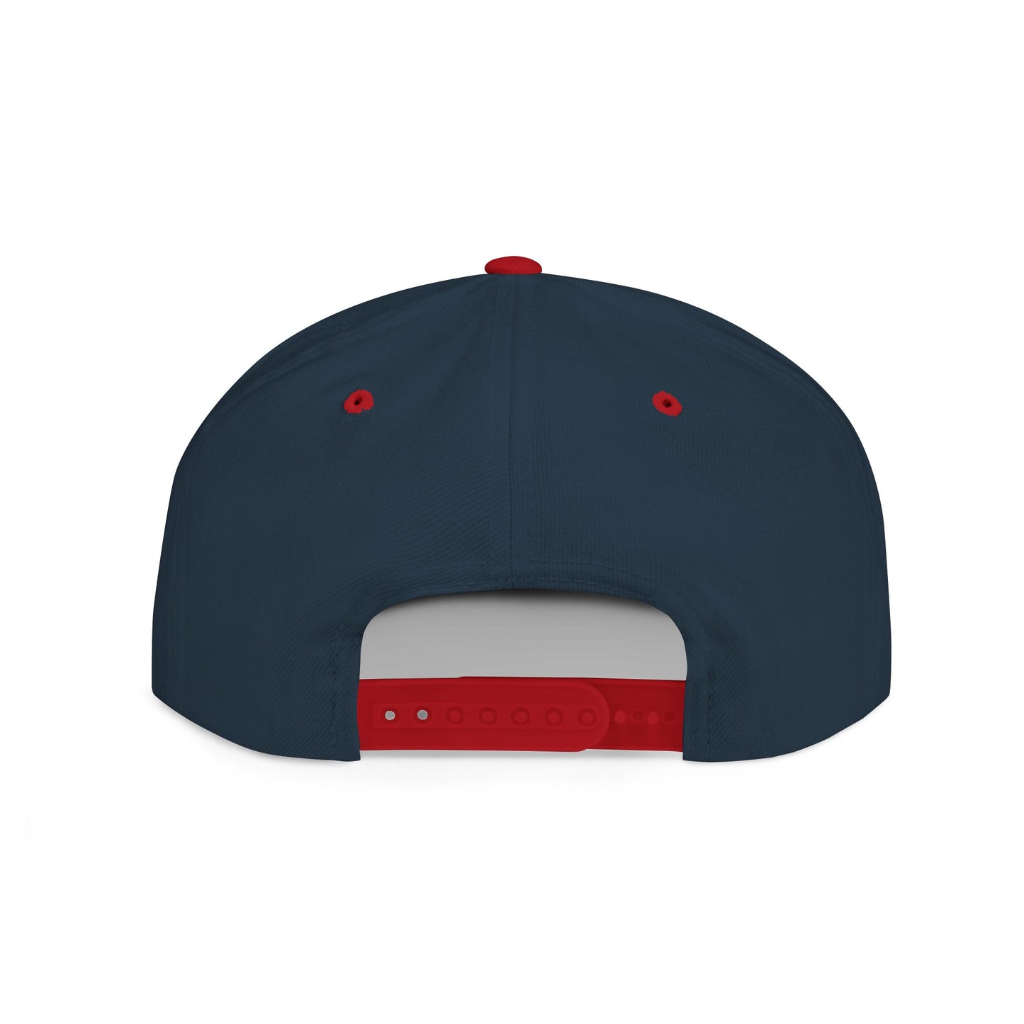 Flat Bill Snapback Cap