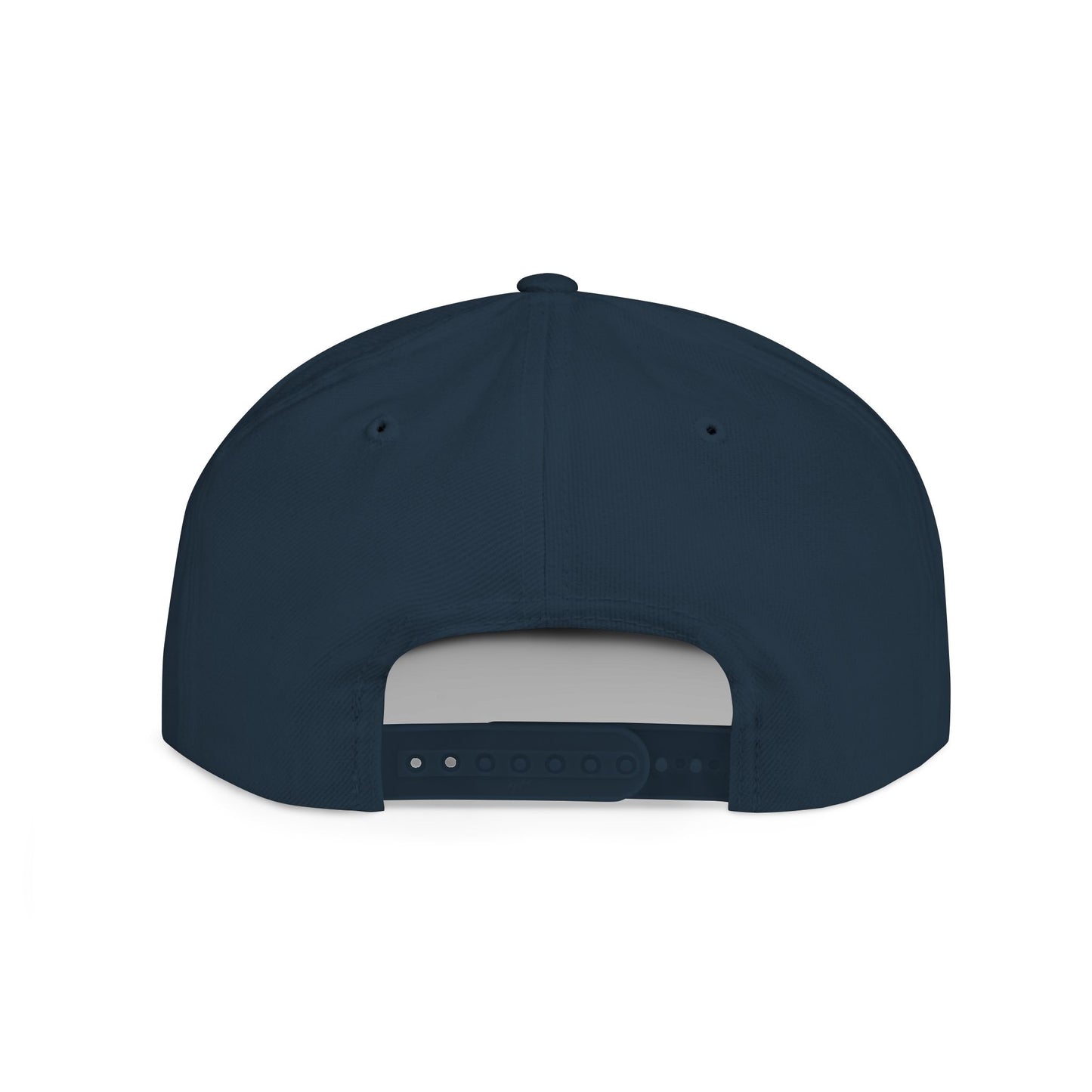 Flat Bill Snapback Cap