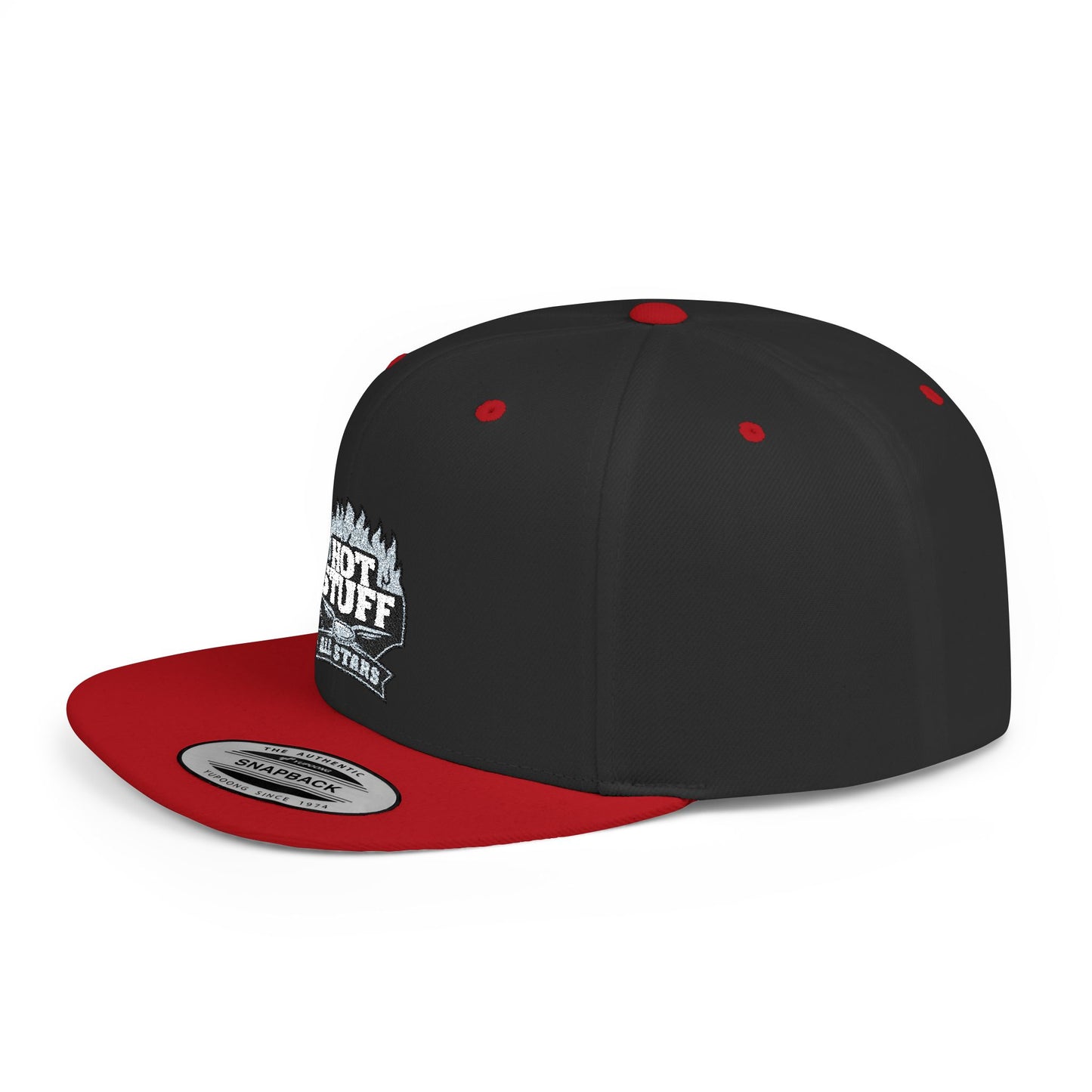 Flat Bill Snapback Cap