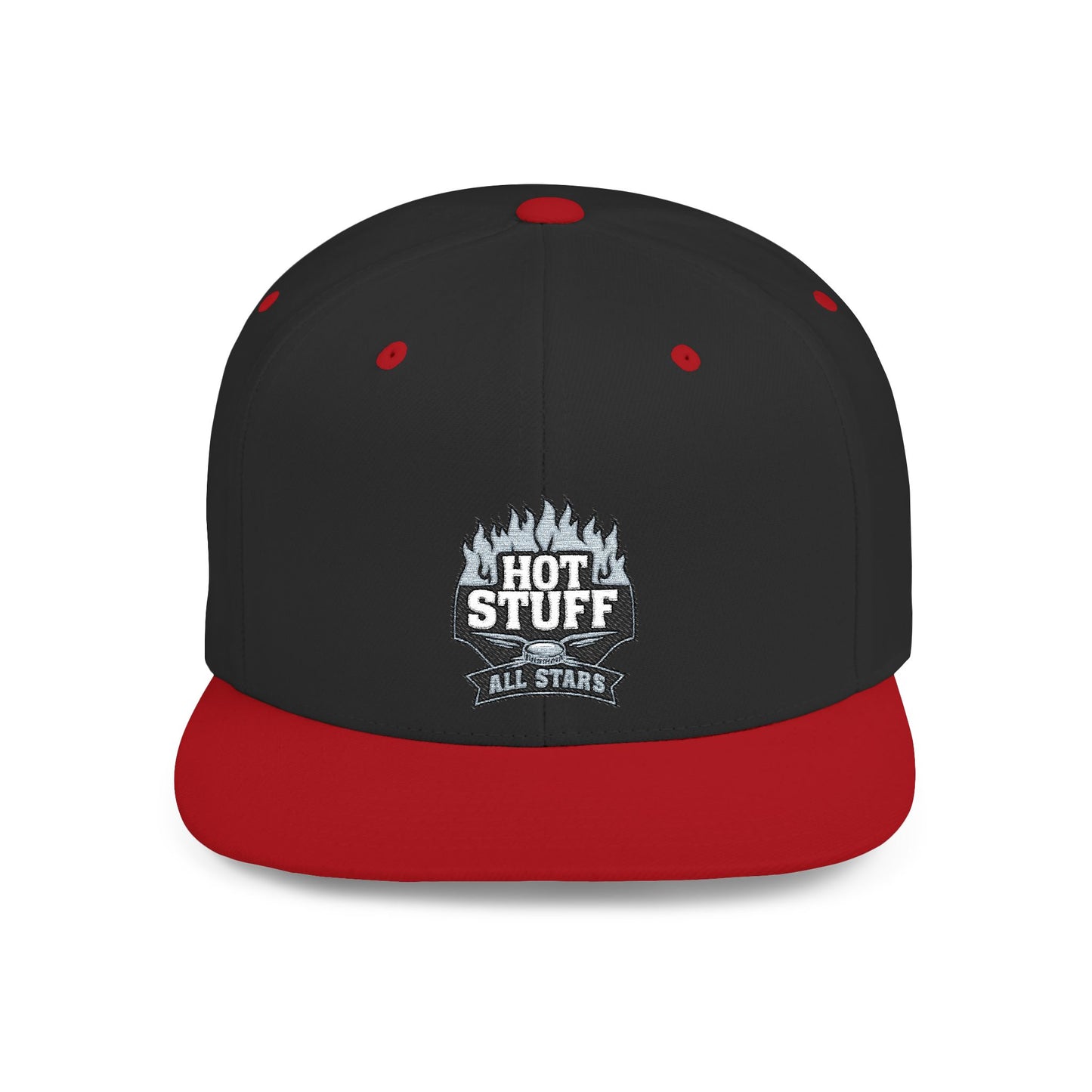 Flat Bill Snapback Cap