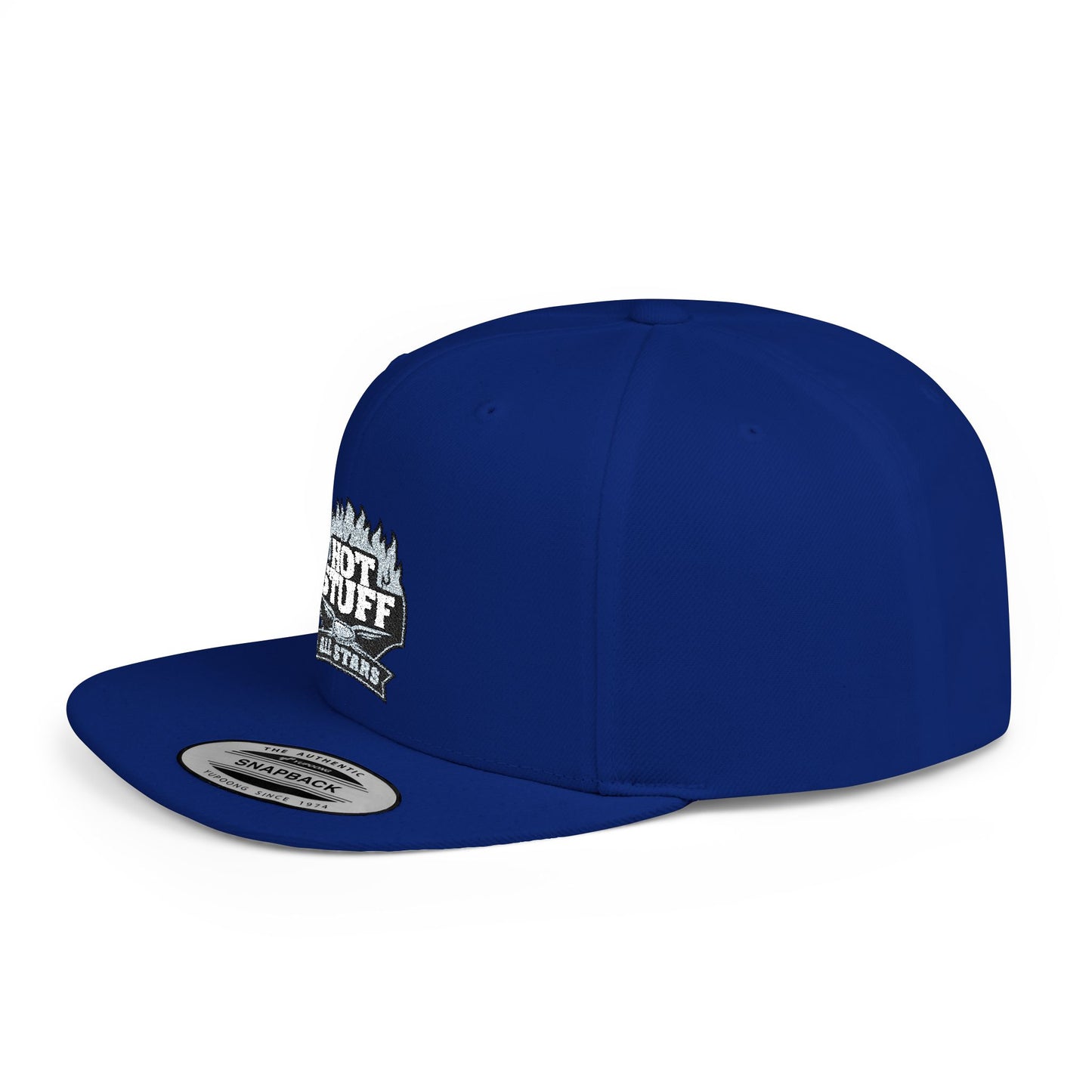 Flat Bill Snapback Cap