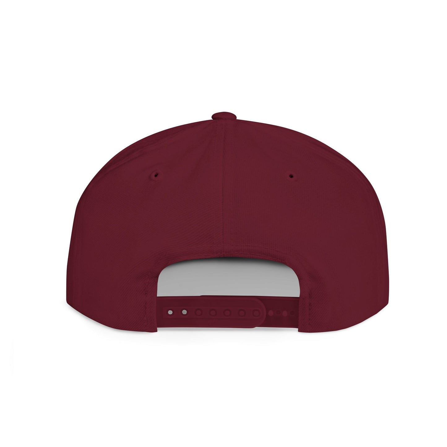 Flat Bill Snapback Cap