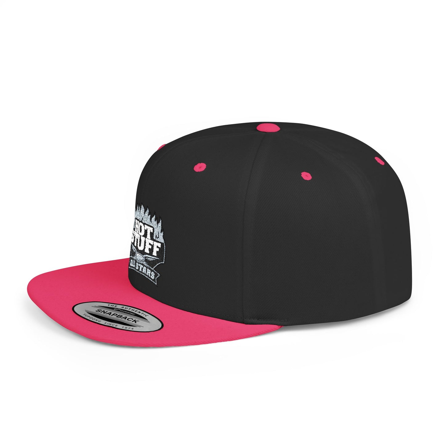 Flat Bill Snapback Cap