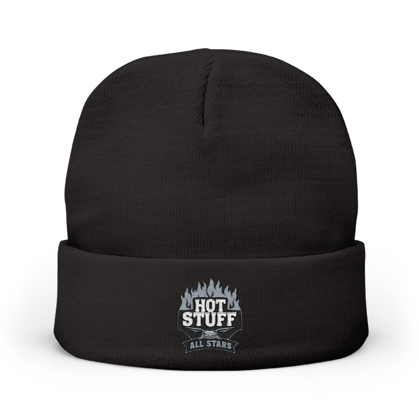 Knit Beanie - embroidered logo