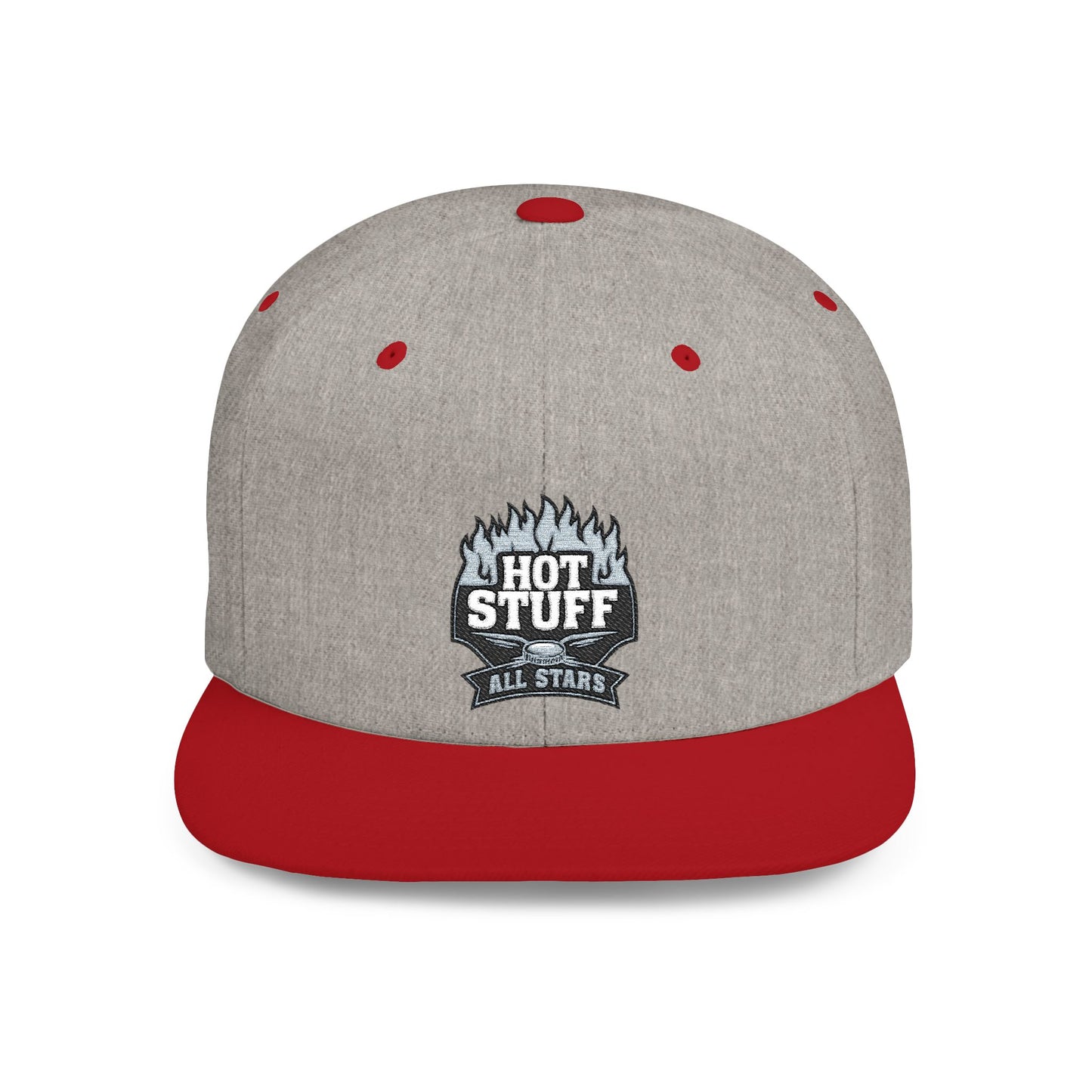 Flat Bill Snapback Cap